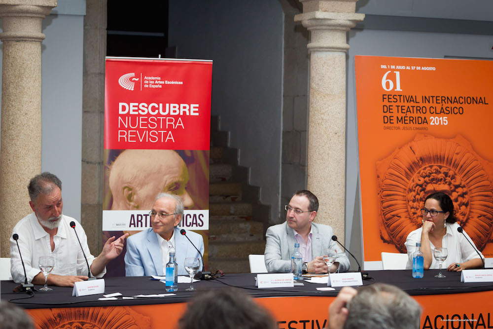 Foto de El Festival de Mérida apadrina la presentación en Extremadura de la Academia de las Artes Escénicas de España