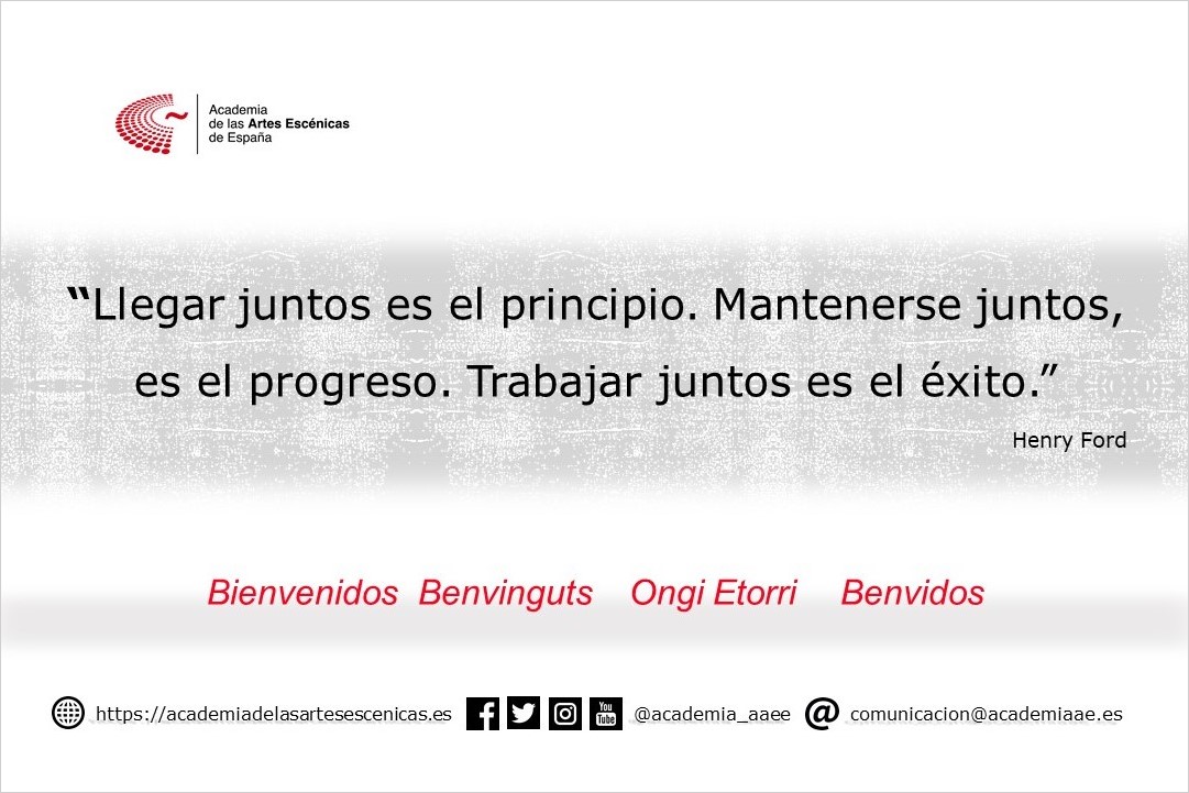 Foto de La Academia desea un feliz año 2019