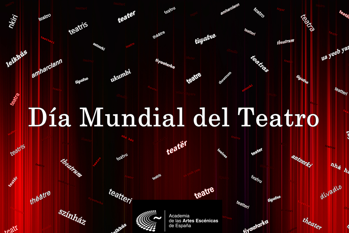 Foto de La Academia de las Artes Escénicas de España conmemora el Día Mundial del Teatro