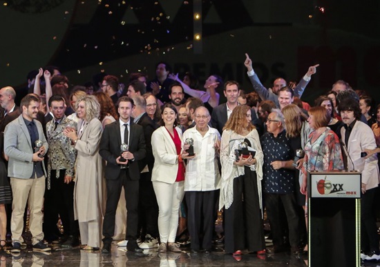 Foto de Seis académicos galardonados en la XX Edición de los Premios Max de las Artes Escénicas