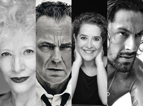 Foto de Magüi Mira, Helena Pimenta, José Coronado y Rafael Amargo, Medalla de Oro de las Bellas Artes