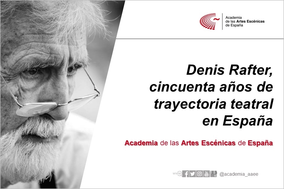 Foto de Denis Rafter conmemora cincuenta años de trayectoria teatral en España